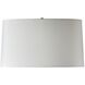 Estrada 150.00 watt Navy Optic Table Lamp Portable Light