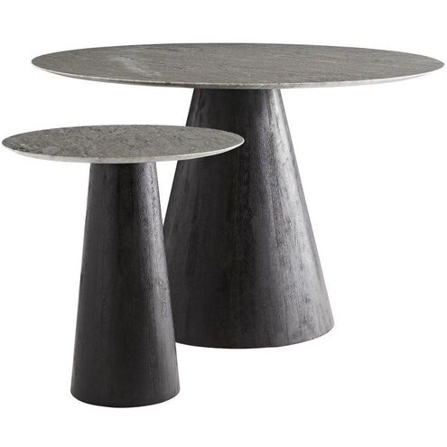 Theodore 47 inch Sandlasted Ebony Entry Table