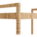 Prosper 34 inch Natural Bar Cart