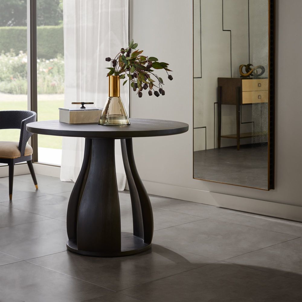 Samara 40 inch Ebony Entry Table