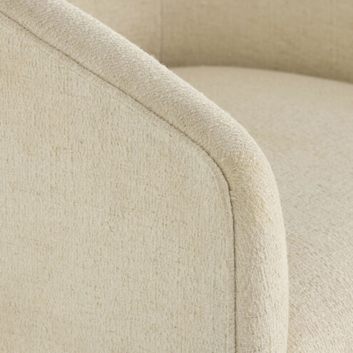 Osbourne Oxford White and Blackened Iron Dining Chair