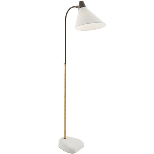 Sweeney 61 inch 100.00 watt Natural Floor Lamp Portable Light