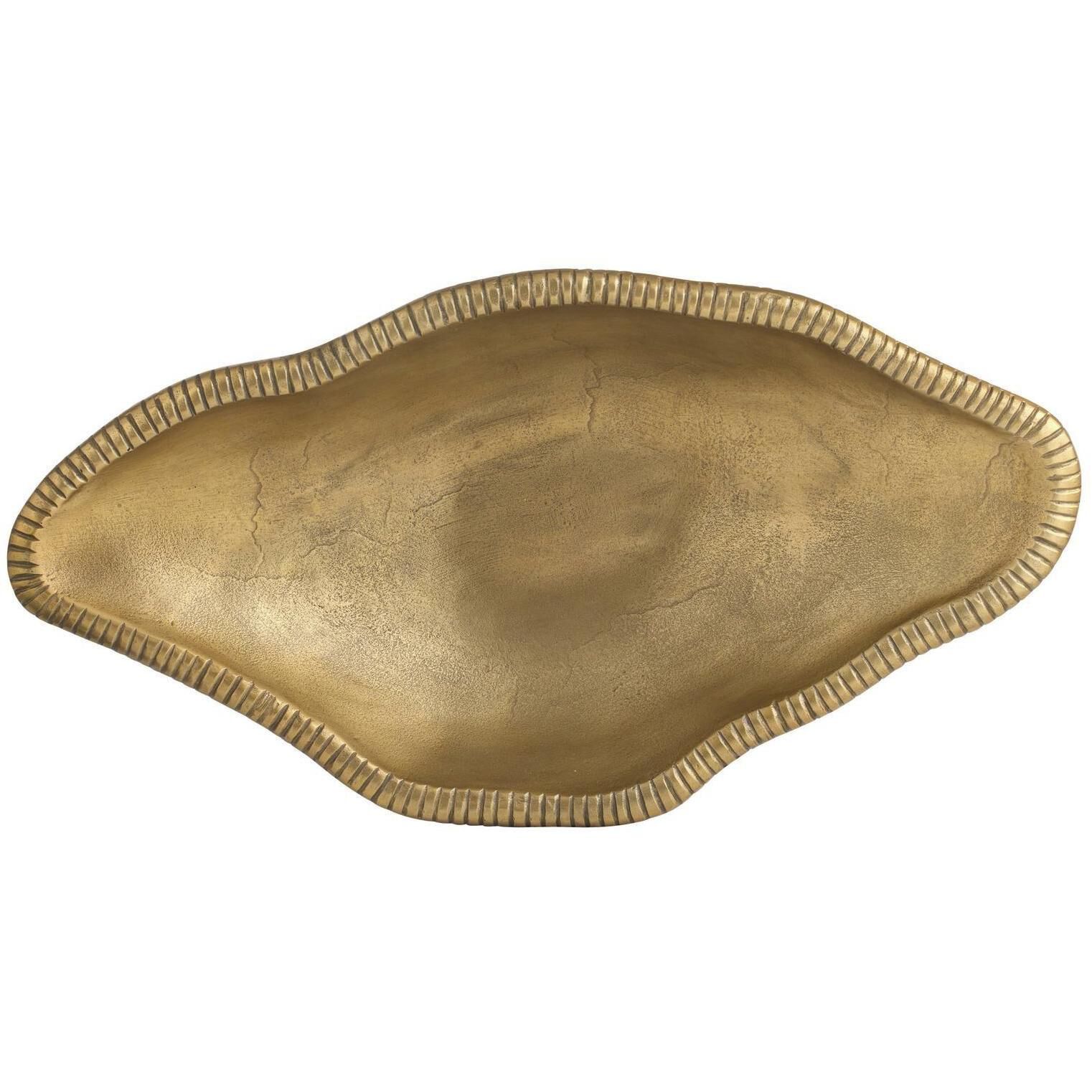 Keller Antique Brass Centerpiece