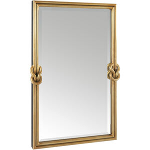 Carruth 38 X 26 inch Antique Brass Mirror