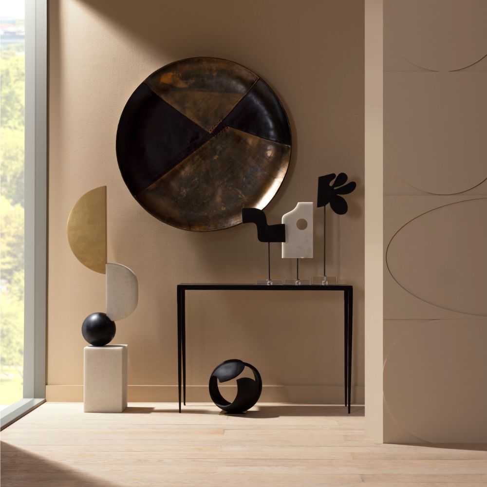 Hiroshi Ivory Floor Sculpture