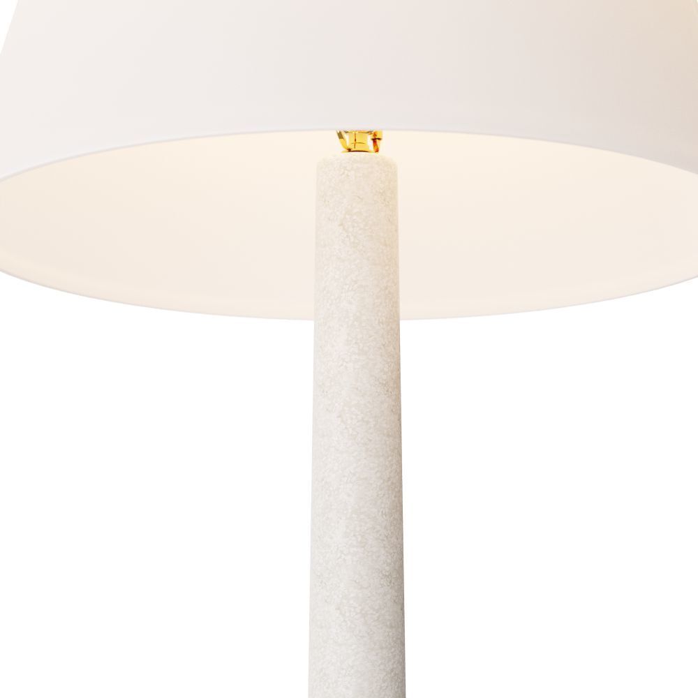 Adriana Ivory Floor Lamp Portable Light