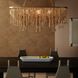 Baja 52 X 45.5 inch Natural Linear Chandelier Ceiling Light