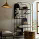 Meson 81 X 35 inch Hammered Natural Iron Etagere