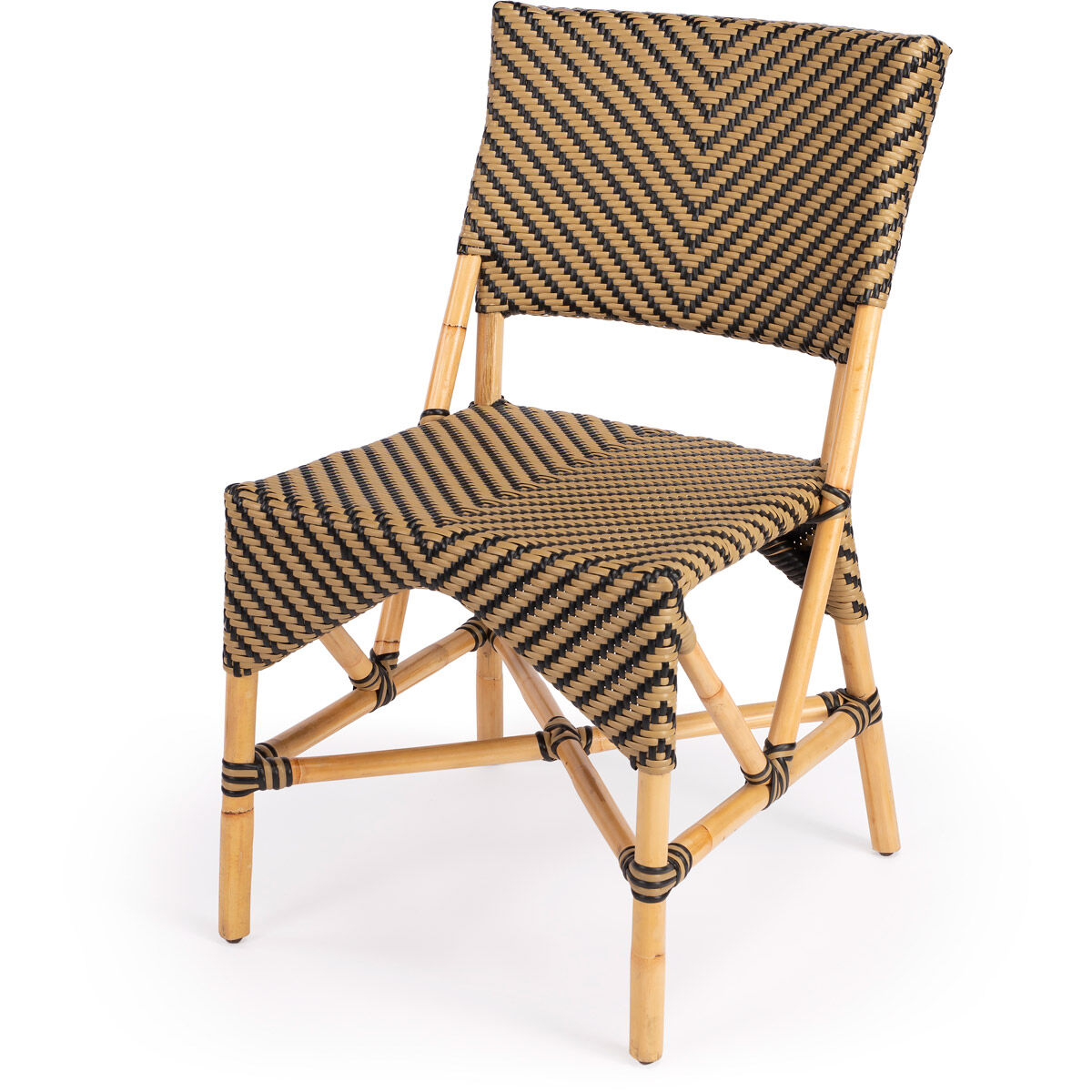 Ciel Brown Rattan Dining Chair