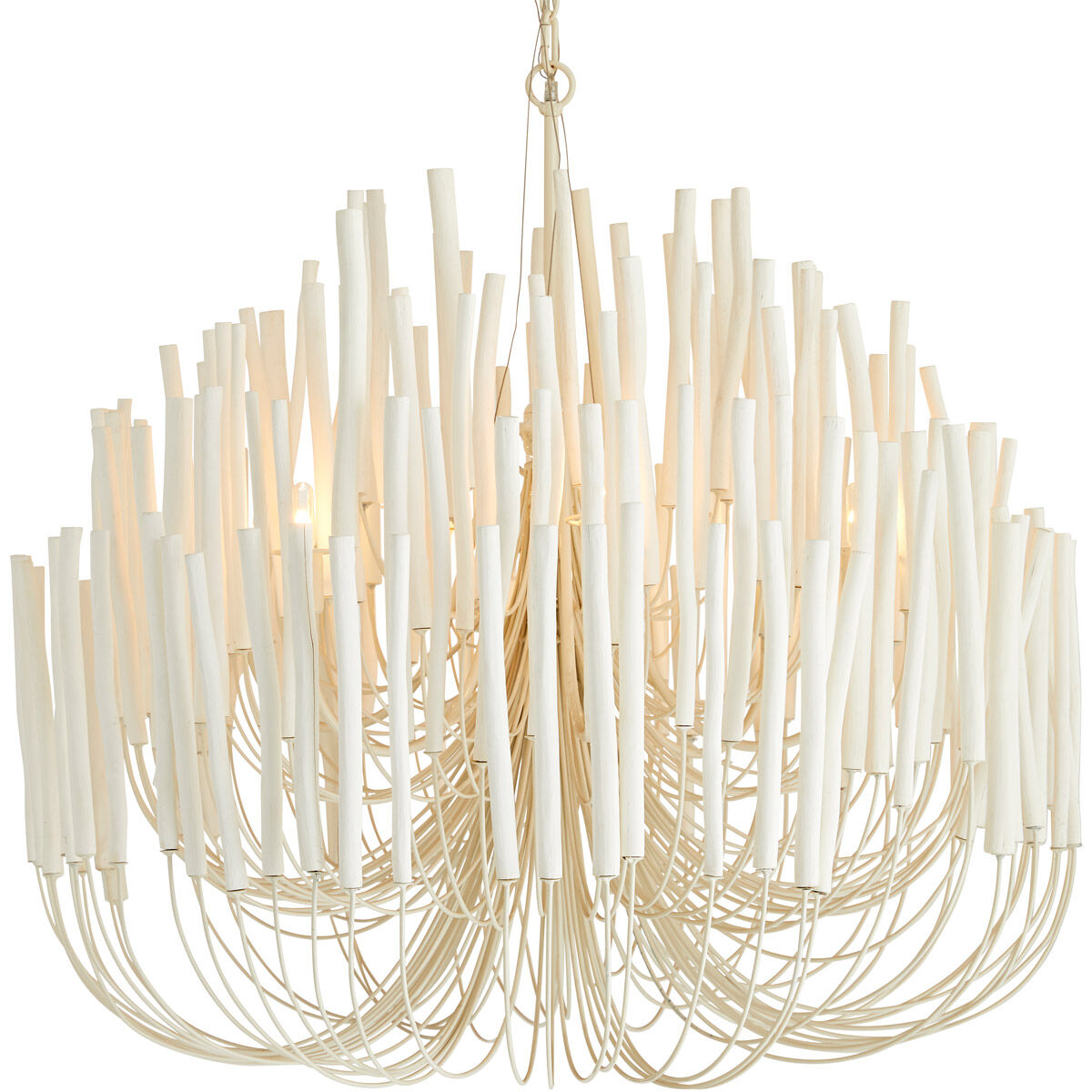 Arteriors white chandelier discount