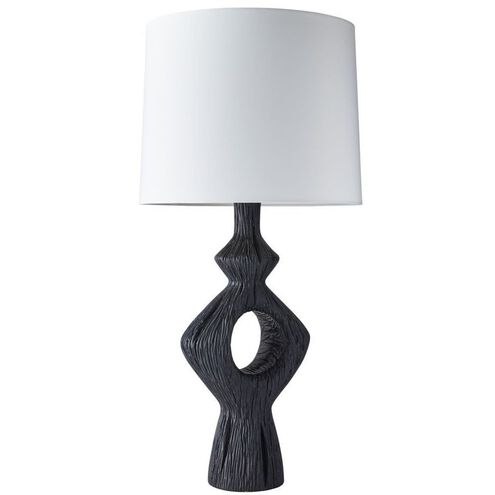 Deltoro 150 watt Ebony Table Lamp Portable Light