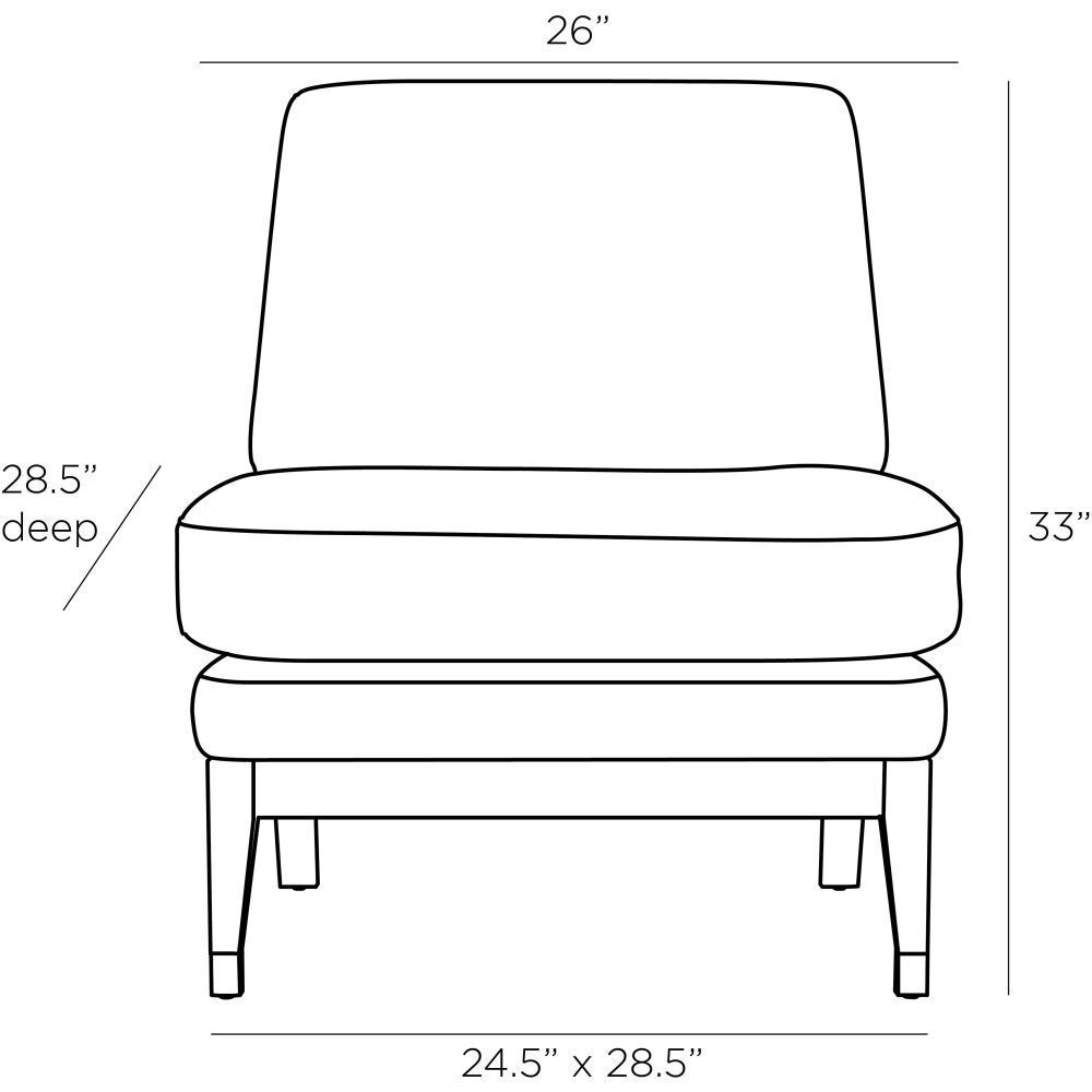 Sawyer 33 inch Cider Chair