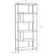Daniel 84 X 36 inch Bronze Etagere