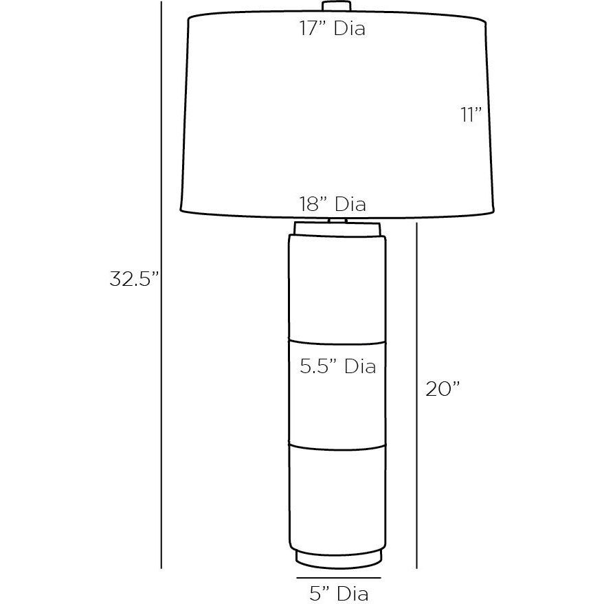 Macau 33 inch 150.00 watt Graphite Lamp Portable Light