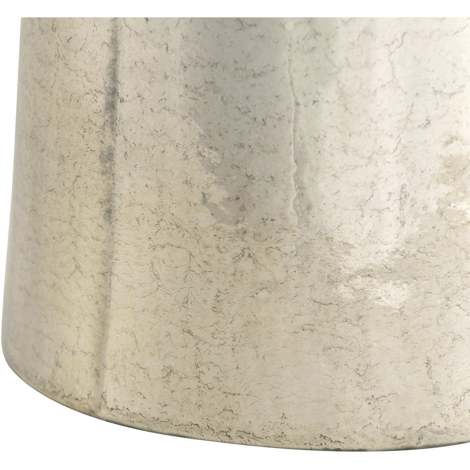 Milan 28 inch 150.00 watt Antique Mercury Ombre and Polished Nickel Table Lamp Portable Light