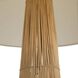 Florence 68 inch 60.00 watt Black and Natural Buri Midrib with Bronze Floor Lamp Portable Light