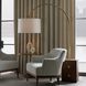 Bali Antique Brass Floor Lamp Portable Light