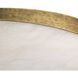 Elara 1 Light 12 inch White and Antique Brass Flush Mount Ceiling Light