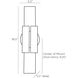 Monroe 2 Light 5 inch English Bronze Sconce Wall Light