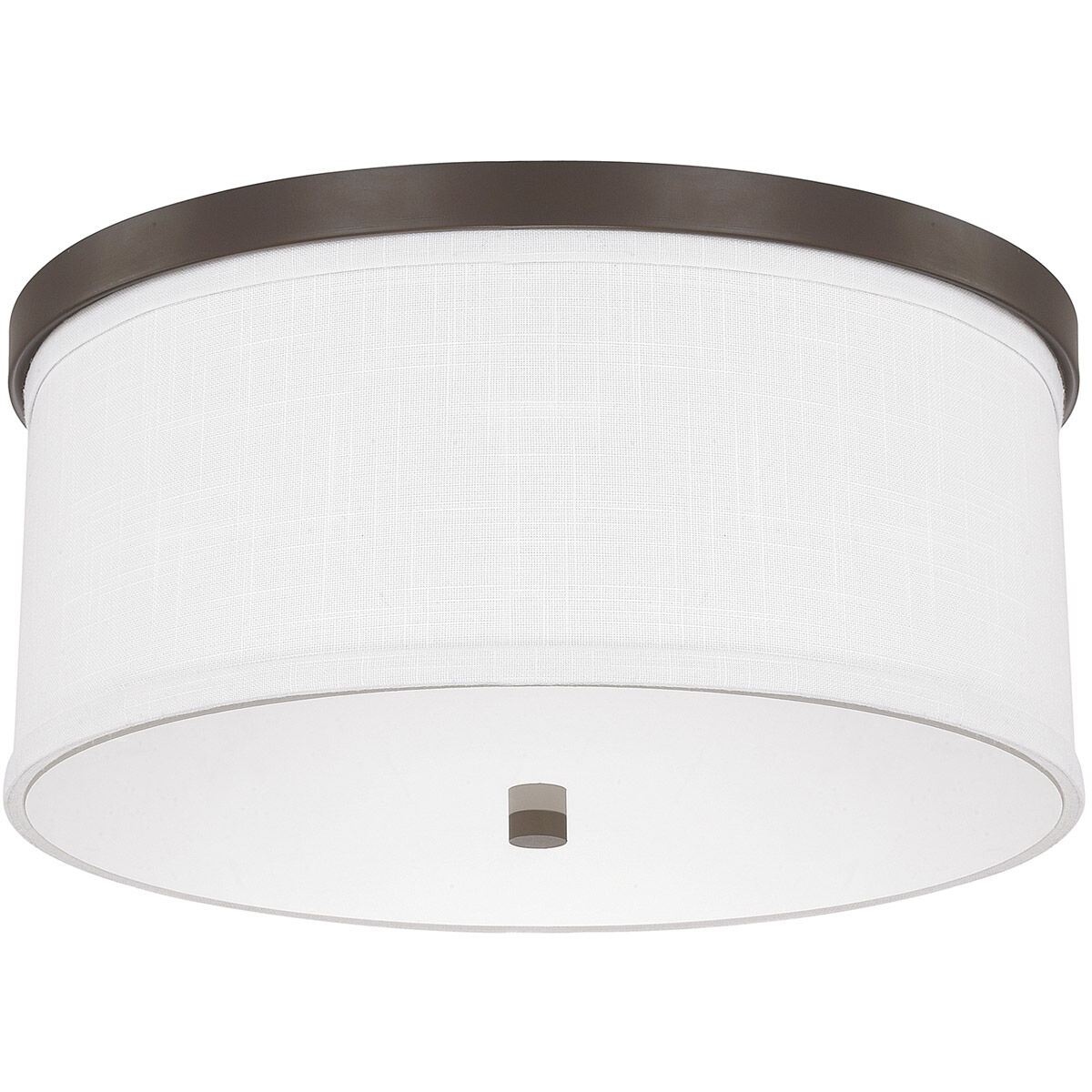 Raissa 3 Light 16 inch Burnished Bronze Flush Mount Ceiling Light