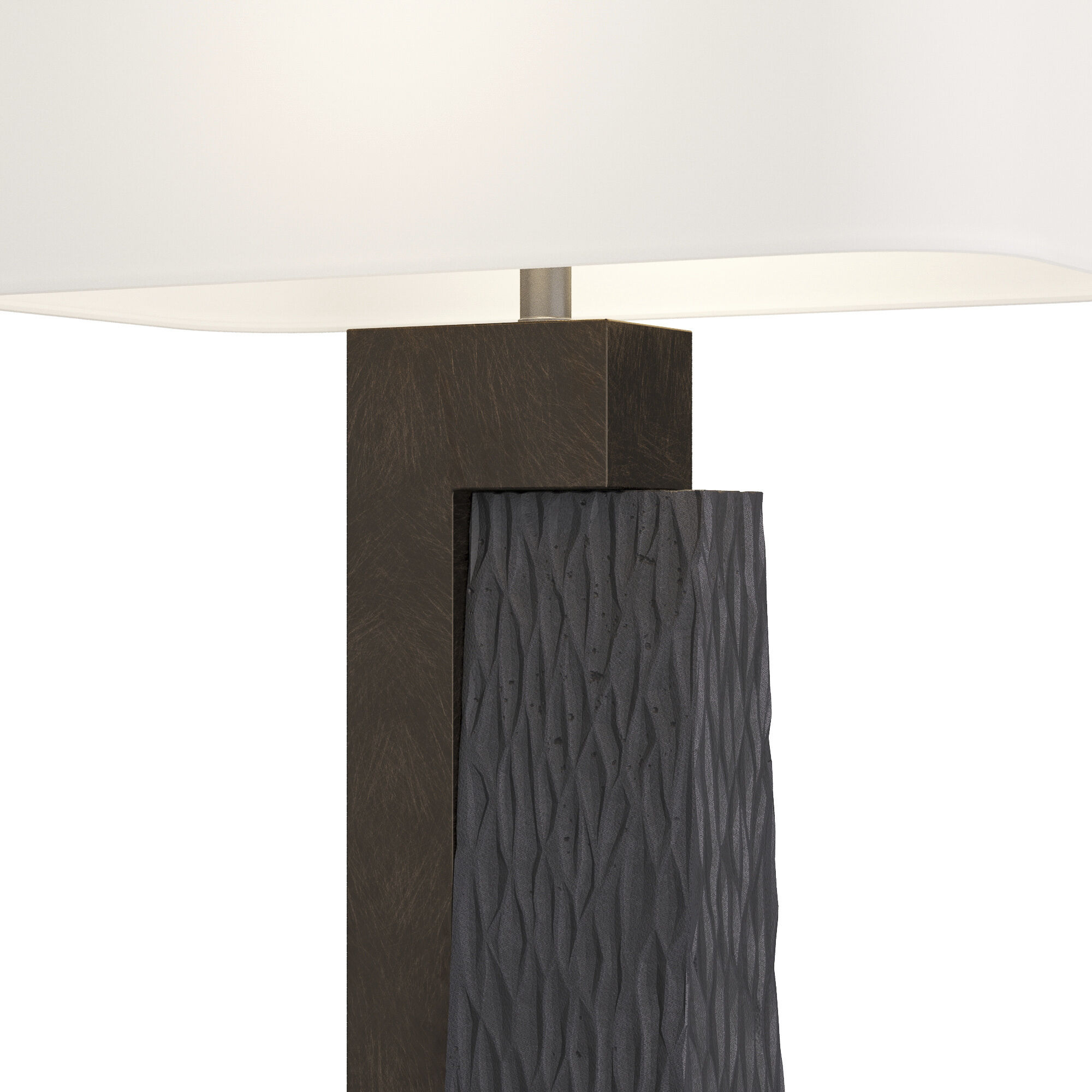 Briarwood 32 inch 150.00 watt Charcoal Lamp Portable Light