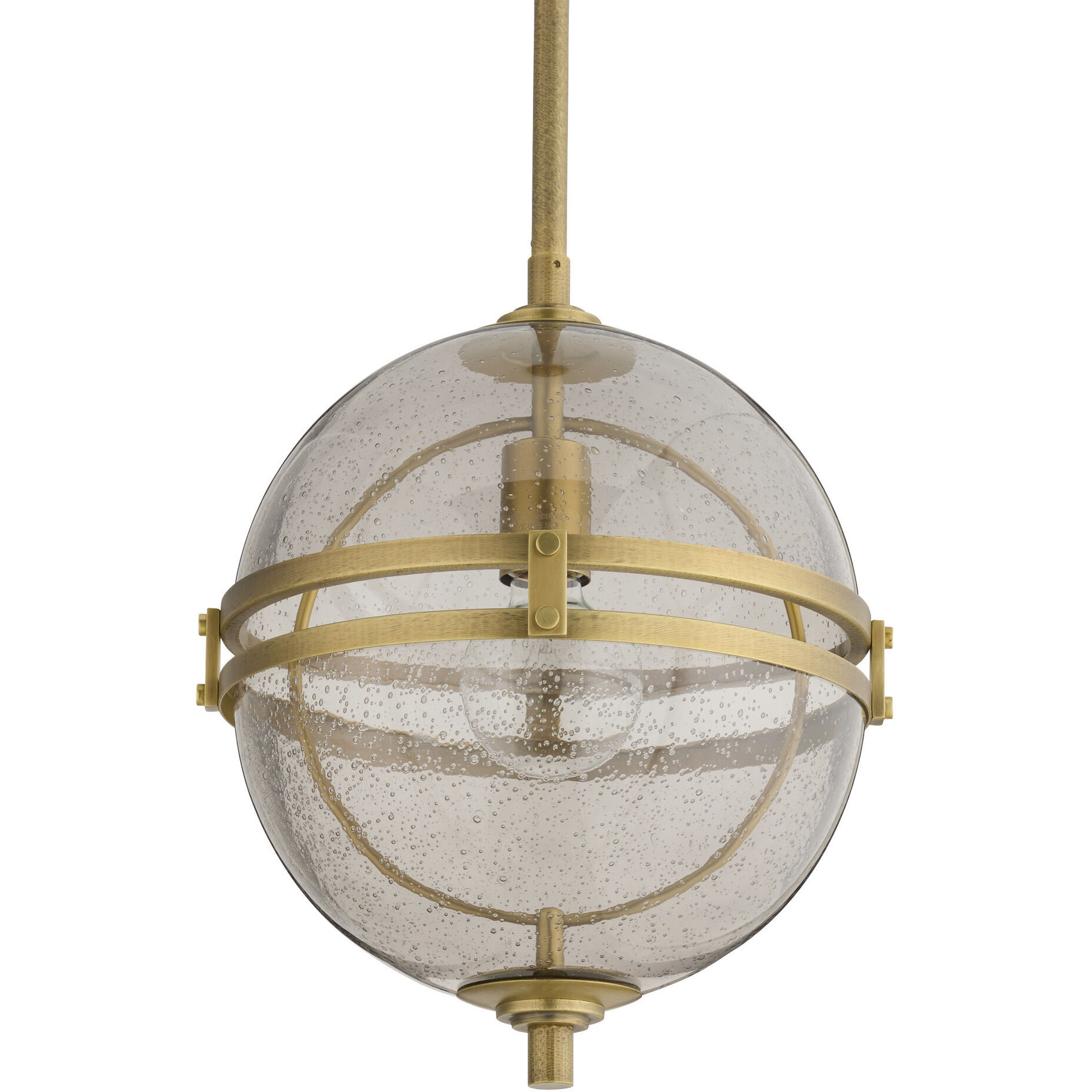 Irene 1 Light 12 inch Antique Brass Pendant Ceiling Light