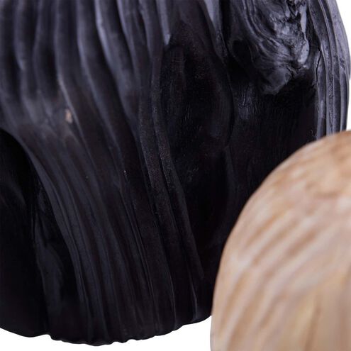Uberto Ebony Sculptures, Set of 2