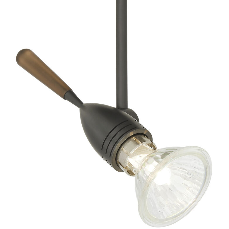 Sean Lavin Aero 1 Light Antique Bronze Low-Voltage Track Head Ceiling Light