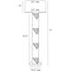 Cristiano 150 watt Ivory Floor Lamp Portable Light