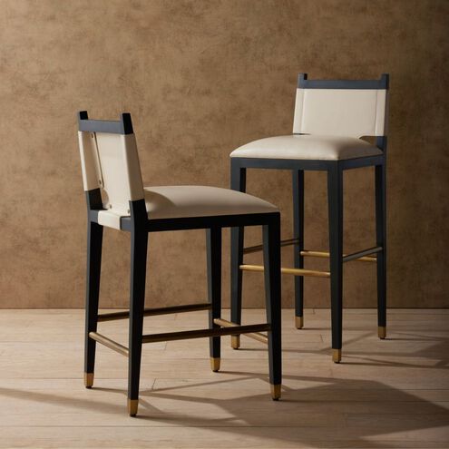 Burdock 36.5 inch Vanilla Counter Stool