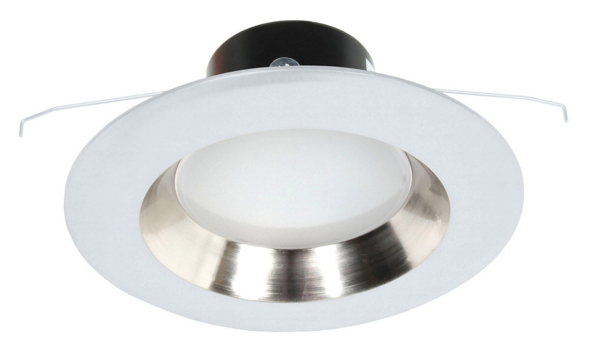 Recesso LED Satin Nickel and White LED Retrofit Module