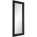 Paxton 81 X 38 inch Black Stained Floor Mirror