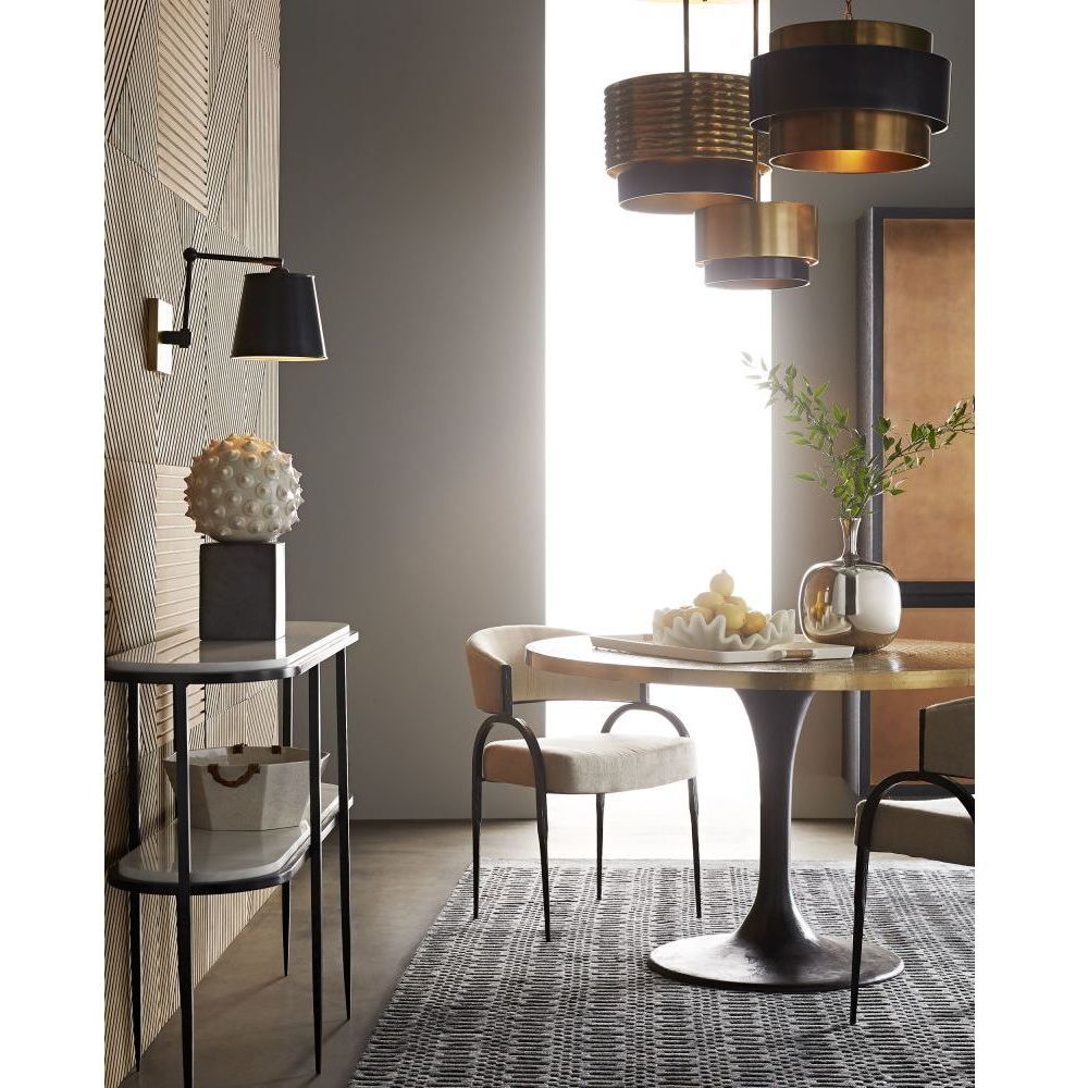 Nolan Antique Brass Pendant Ceiling Light