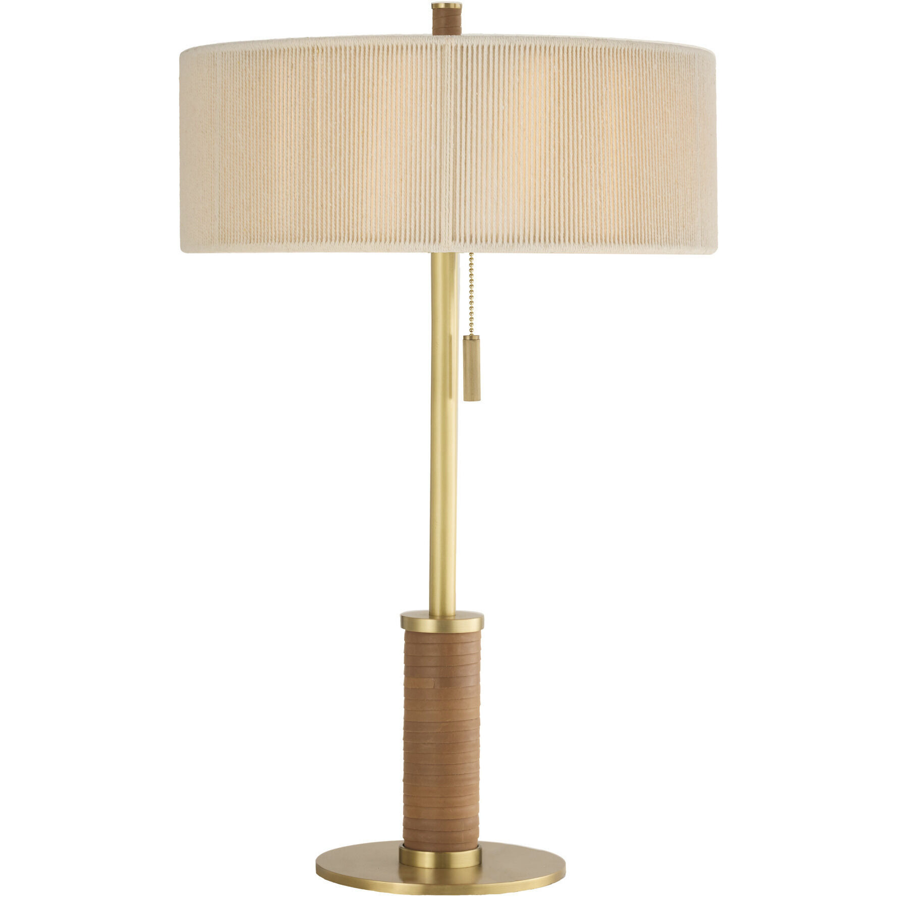 Middlebury 24.5 inch 4.00 watt Brown and Antique Brass Desk Lamp Portable Light