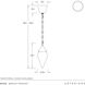 Berkley 1 Light 6 inch Vintage Silver Pendant Ceiling Light