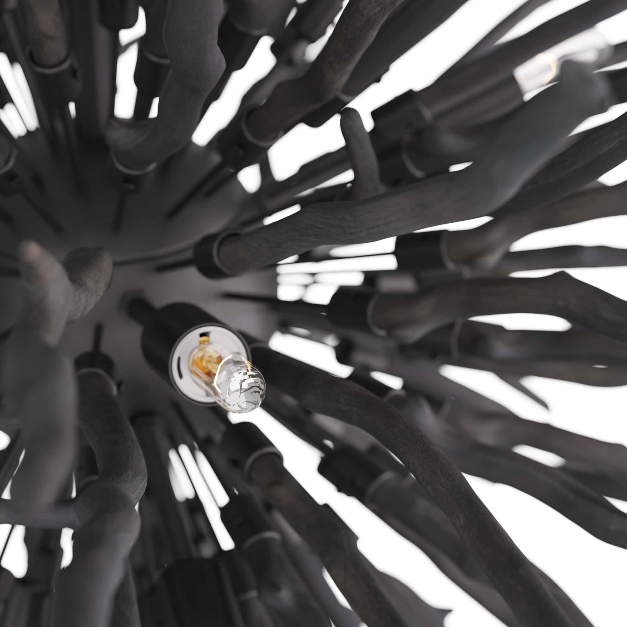 Finch 8 Light 43 inch Dark Gray Wash Chandelier Ceiling Light