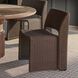 Veneto Charcoal Brown Outdoor Dining Chair