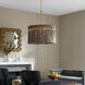 Dutchess 4 Light 32 inch Gold and Gray Chandelier Ceiling Light