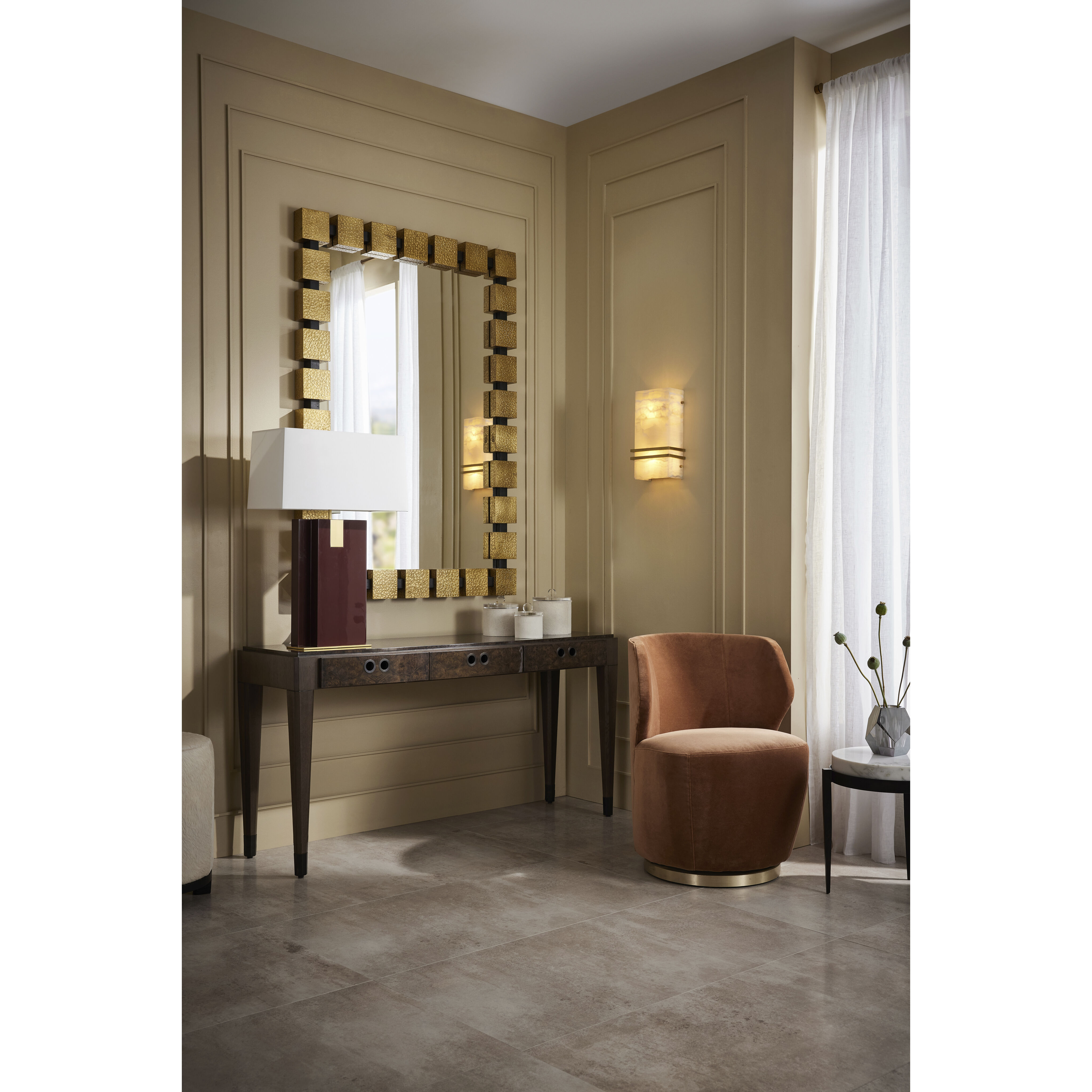 Ronan 2 Light 8 inch White and Antique Brass ADA Sconce Wall Light