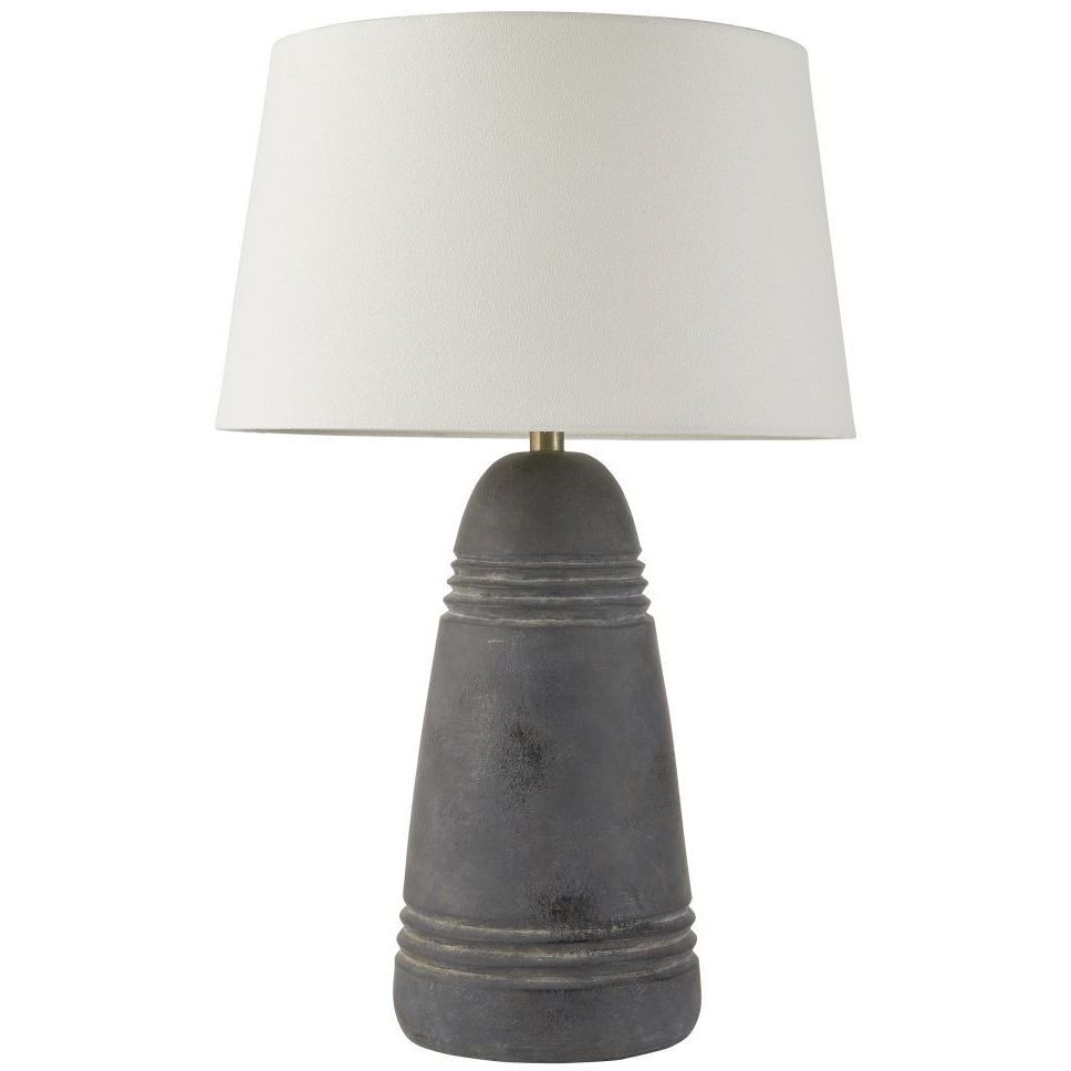 Django 60.00 watt Matte Charcoal Table Lamp Portable Light