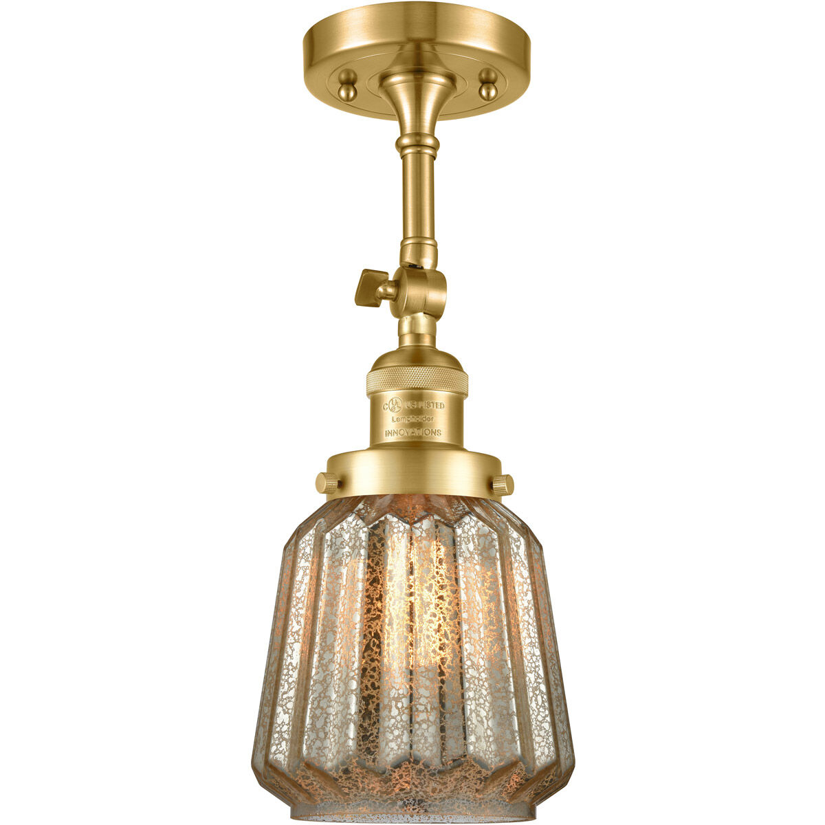 Franklin Restoration Chatham 1 Light 6.00 inch Semi-Flush Mount