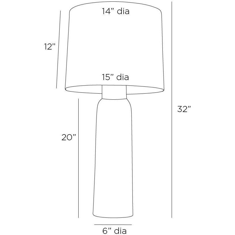 Heather 32 inch 150 watt Thundercloud and Polished Nickel Lamp Portable Light