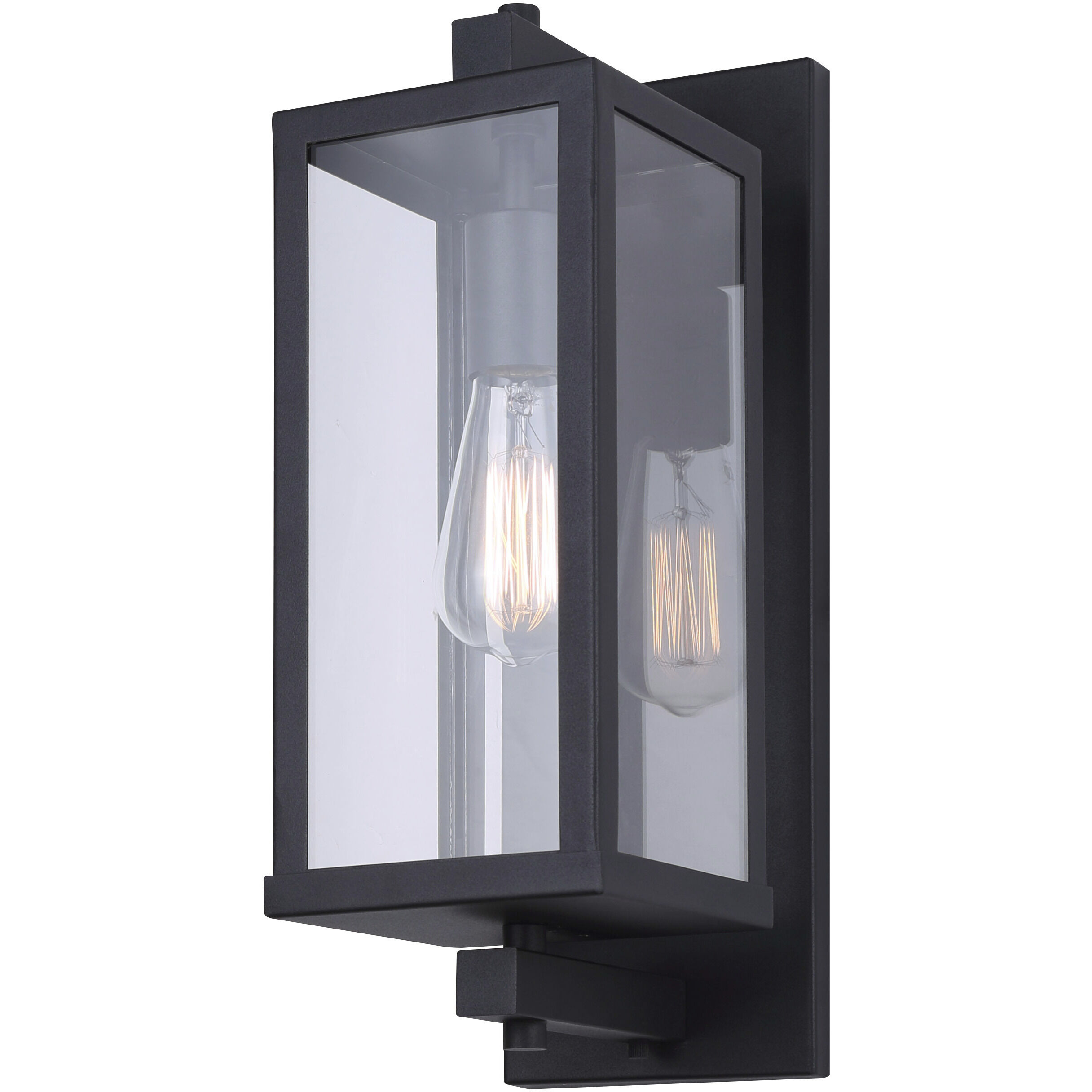 Kellan 1 Light 16 inch Black Outdoor Down Light