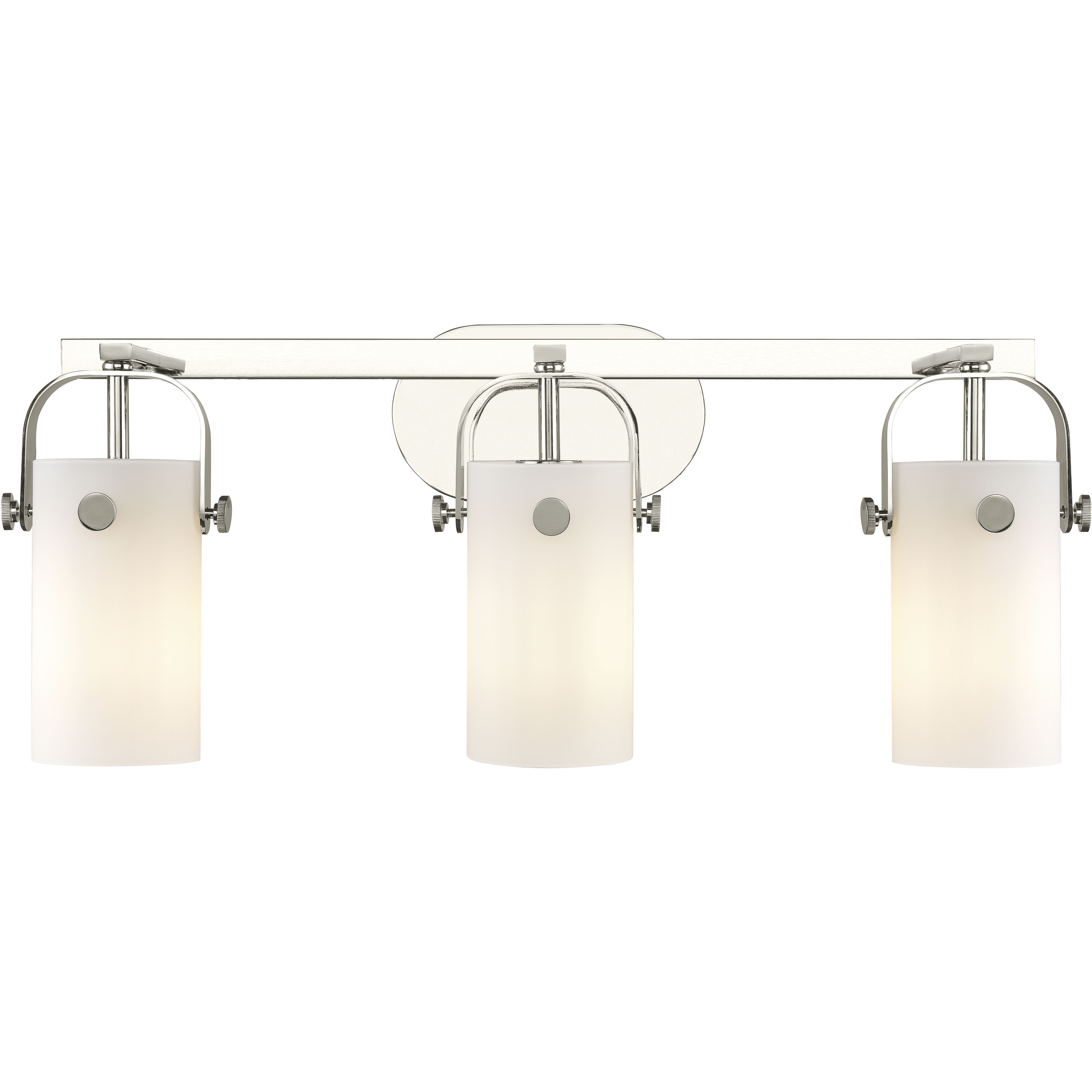 Pilaster II Cylinder 3 Light 24.88 inch Bathroom Vanity Light