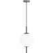 Tirso 1 Light 14 inch Opal Pendant Ceiling Light