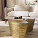 Glasgow 41.5 X 15 inch Antique Brass Coffee Table
