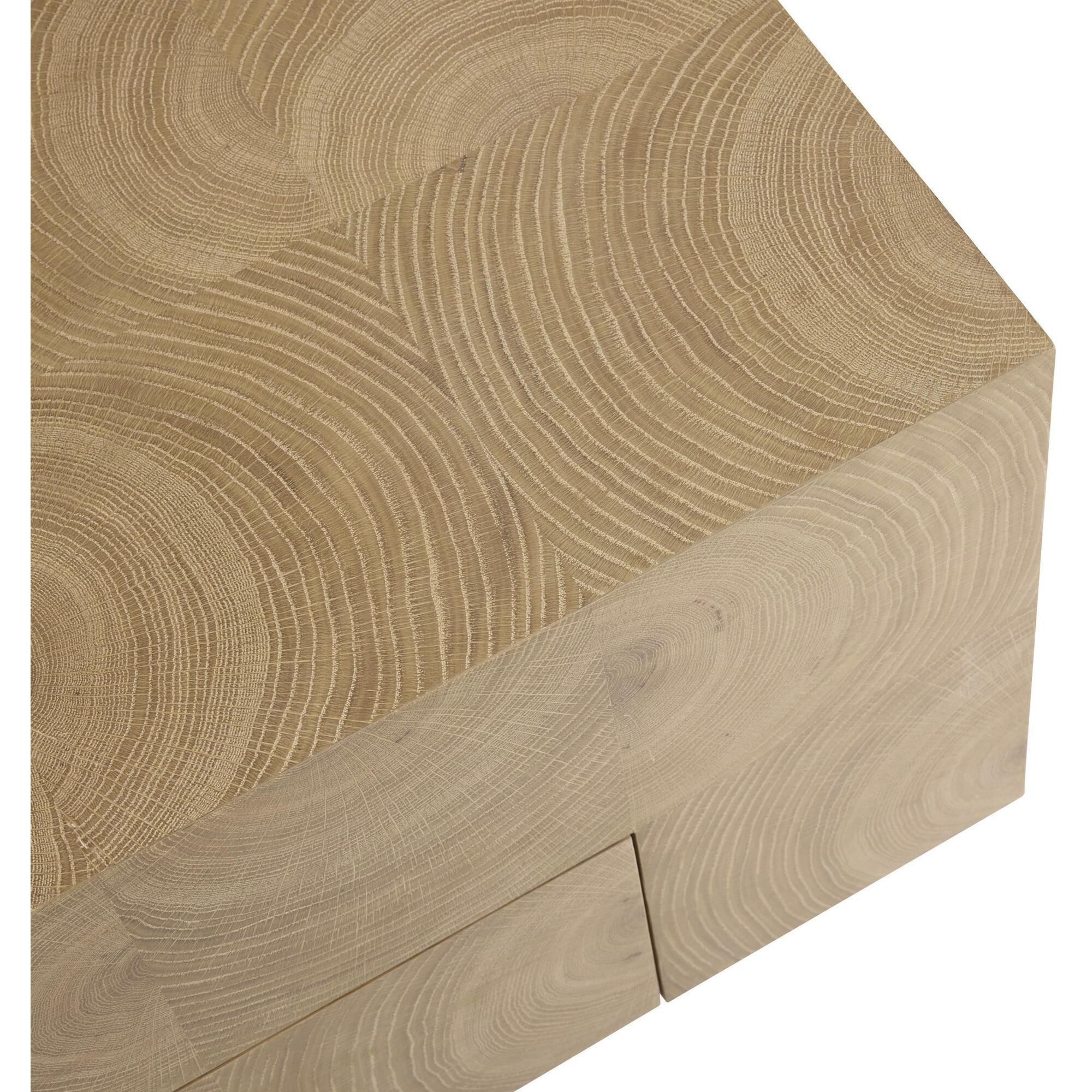 Justice 42 X 28 inch Oyster and Bronze Cocktail Table