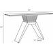 Barron Cerused Natural Console Table