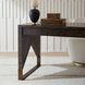 Jupiter 56 X 28 inch Truffle Burl and Antique Brass Desk