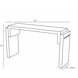 Bernardo Ebony Console Table